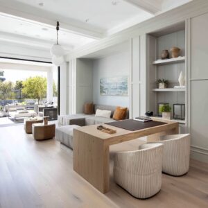 Ideas de Diseño para Salas con Oficina Integrada en Hogares Modernos