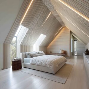 Cómo Transformar un Ático en una Suite Principal de Lujo: Ideas de Diseño Moderno