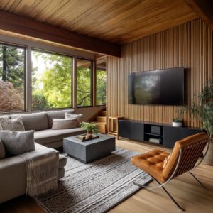 Why Today’s Mid-Century Modern Living Rooms Work So Well: Design Ideas That Last