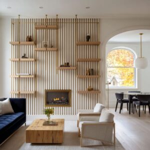 Fresh Wood Accent Wall Ideas That Change Living Room Design