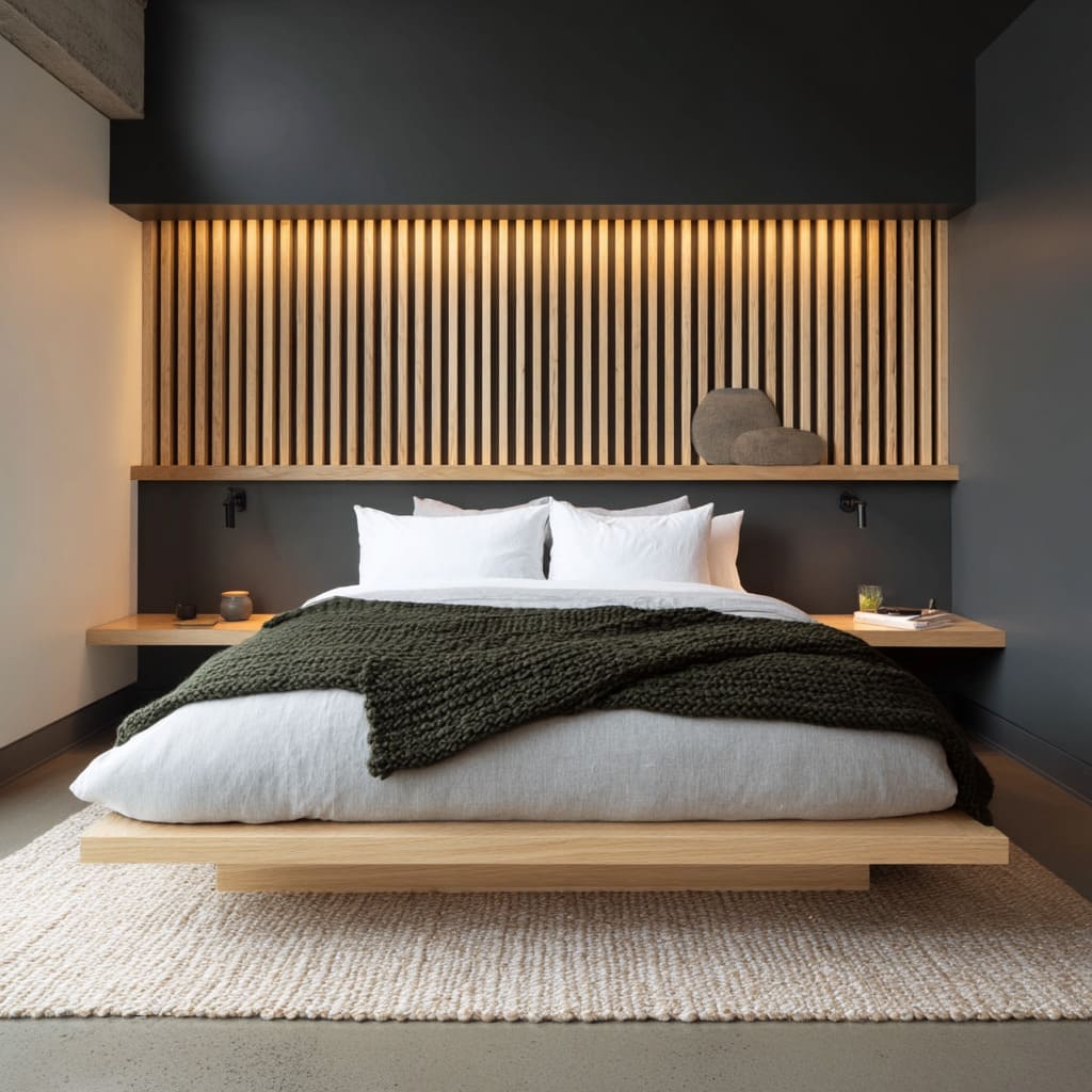 Plywood Headboard Design Plywood Headboard Design