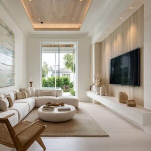 Cómo Diseñar un Salón Largo y Estrecho: Reglas Visuales Modernas