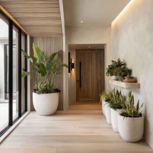 Estilo Contemporáneo Minimalista: Ideas de Diseño para Recibidores Modernos