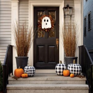 Stylish Halloween Door Decor with a Design-First Approach