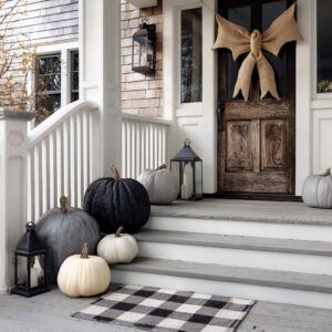 Stylish Halloween Door Decor with a Design-First Approach
