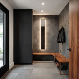 Ideas modernas para recibidores: pequeños pero bien pensados