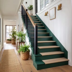 Modern Painted Stair Tread Color Ideas: A Deep, Design-Led Look