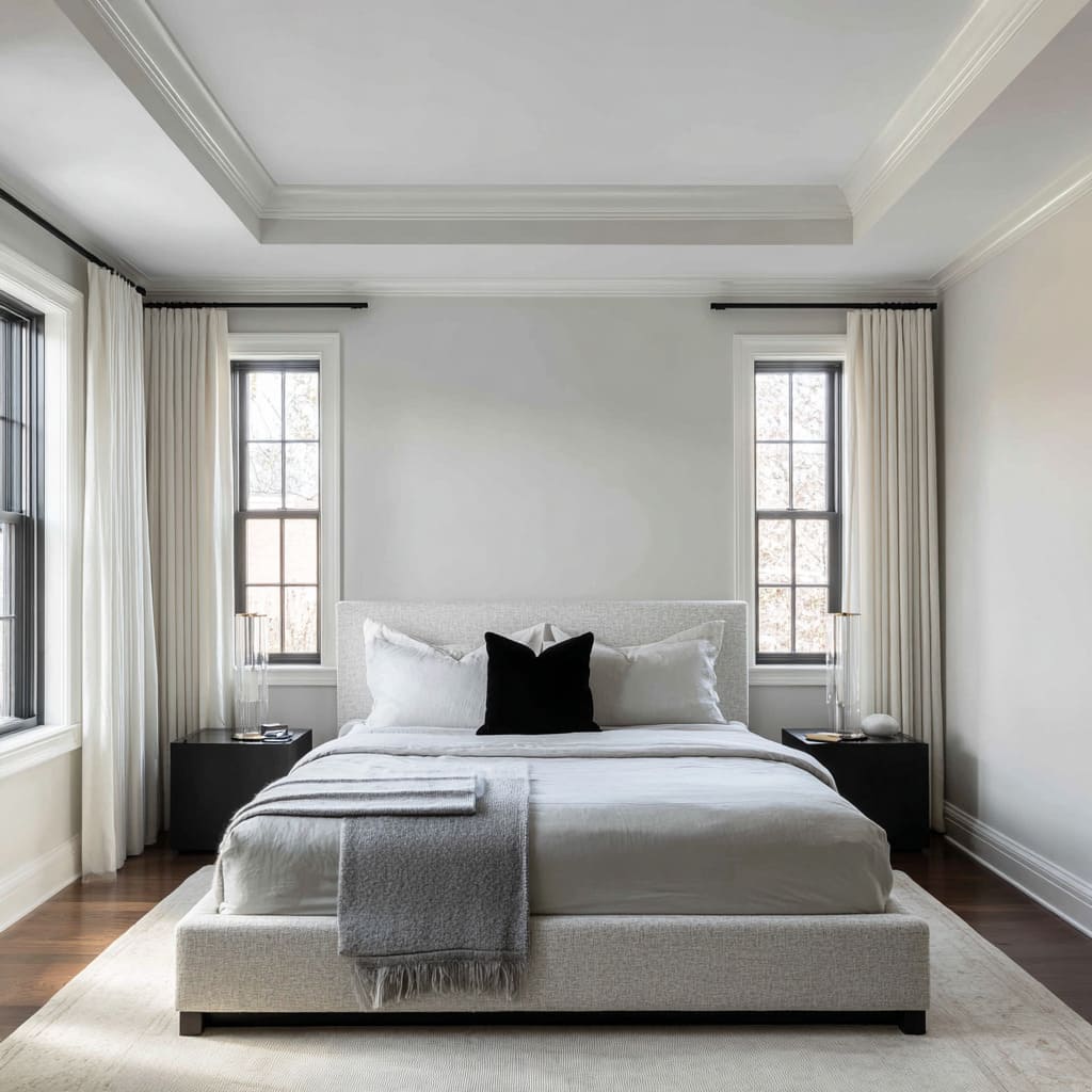 A pared-back composition where proportion does all the styling A pared-back composition where proportion does all the styling