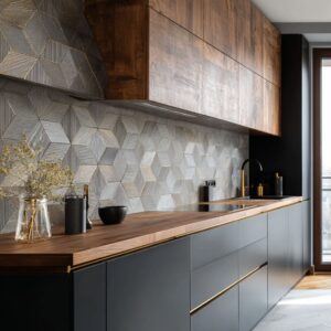 Modern Visual Strategies Behind Creative Kitchen Backsplash Tile Designs