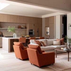Modern Terracotta Living Room Ideas: Contemporary Clay-Inspired Designs