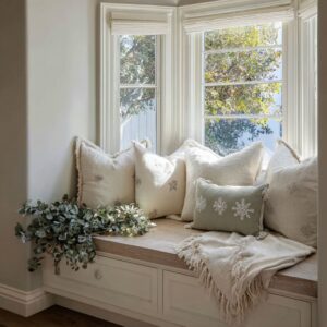 Modern Christmas Decoration Ideas for Window Sills