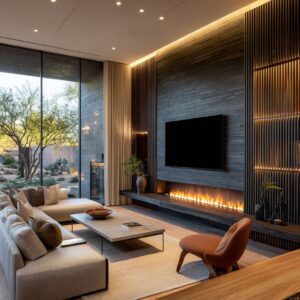 Ideas para decorar la sala con chimenea y crear buen equilibrio