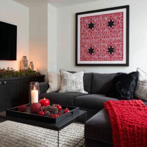 Christmas Wall Art Ideas: Quiet, Simple, and Stylish Seasonal Decor