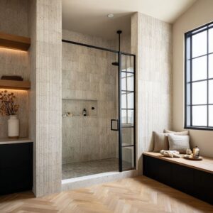 Contemporary Surfaces: Bathroom Wall Tile Design Ideas