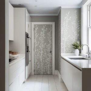 Ideas modernas para puertas de cocina: diseño y estilo