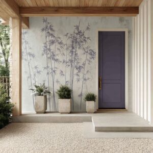 Simple porch designs: What makes a simple mural porch feel designed