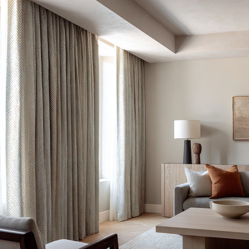 the drapery takes on a quieter role in terms of color but a very active one in terms of line and movement the drapery takes on a quieter role in terms of color but a very active one in terms of line and movement