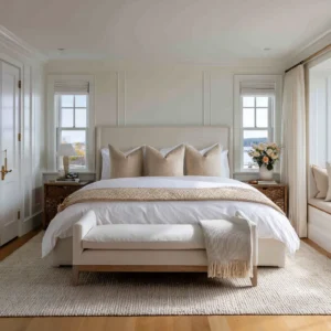 How to Create a Calm Retreat Look in a Primary Bedroom